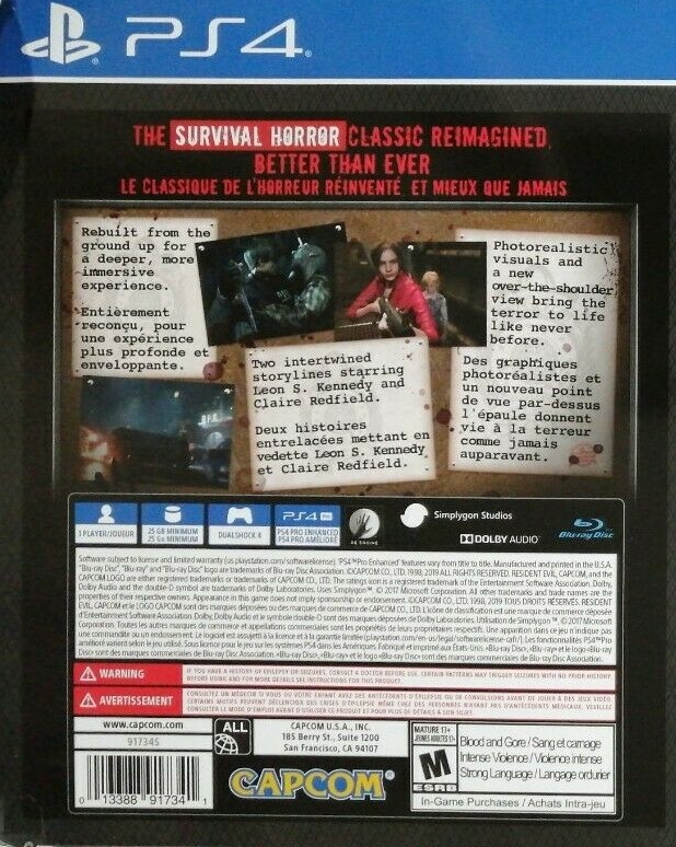 Back of slipcover, left detail