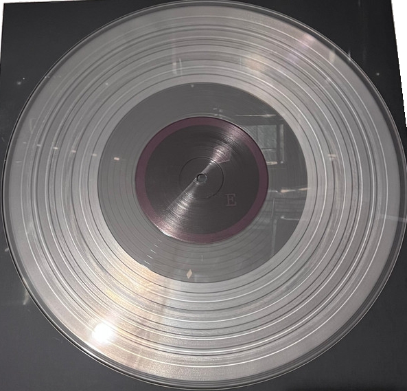 Vinyl side E on sleeve