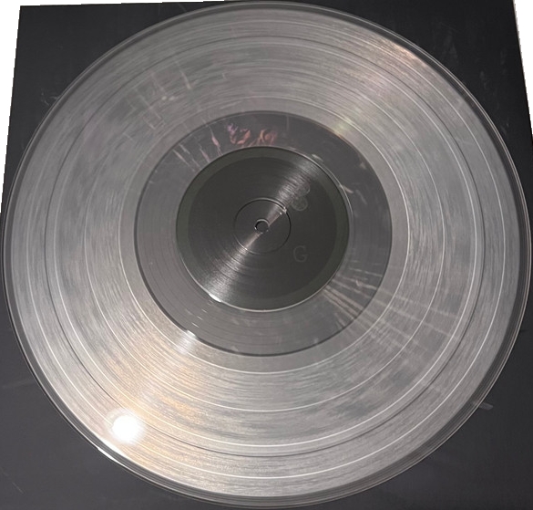 Vinyl side G on sleeve