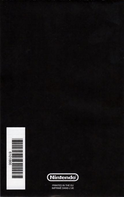 Back of precautions booklet