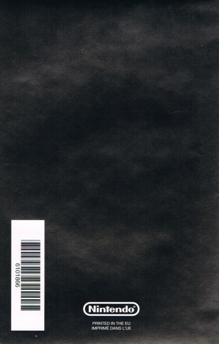 Back of precautions booklet