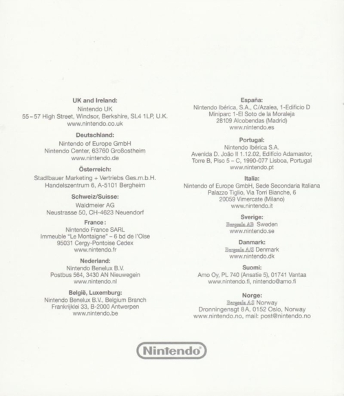 Back of Wii Zapper manual
