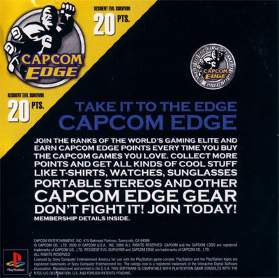 Capcom Edge info