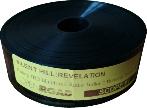 Reel with label