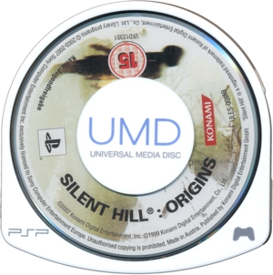 Silent Hill Origins disc