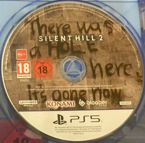 Disc (in case with the cover insert reversed)