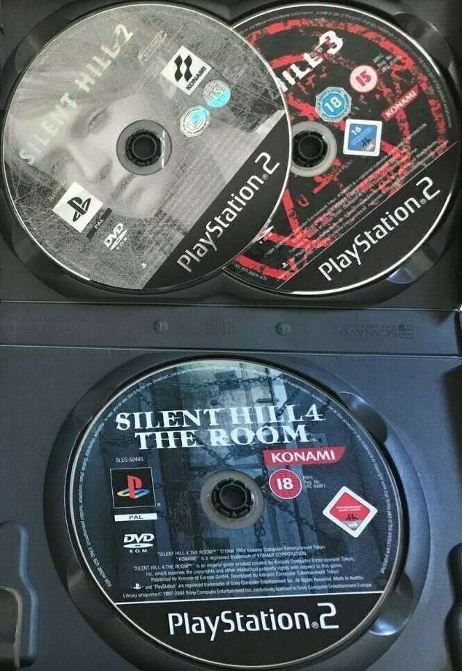 Discs inside case