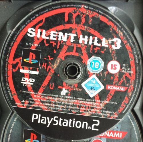 Silent Hill 3 disc