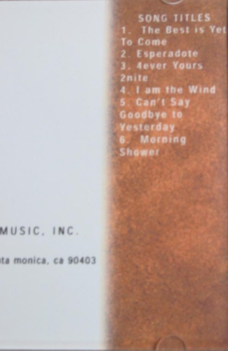 Partial back of front insert