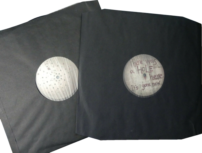 Records in inner sleeves