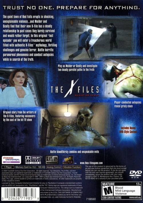 Back (the barcode has been inserted from another scan of worse quality)