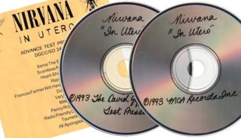 In Utero DGCC/SD 24607 sample discs