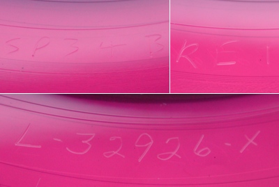 Side B matrix codes Side B matrix codes