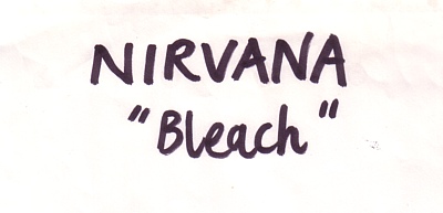 Copy 1, handwritten titles on inner sleeve