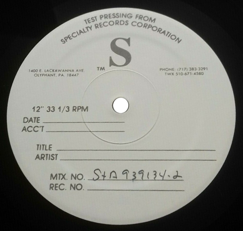 Copy 1, side B label