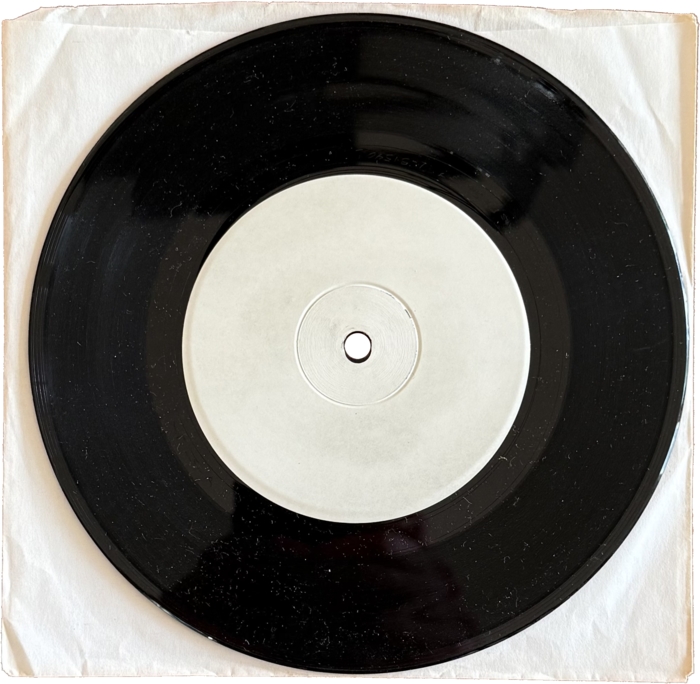 Copy 8, side A on top of inner sleeve